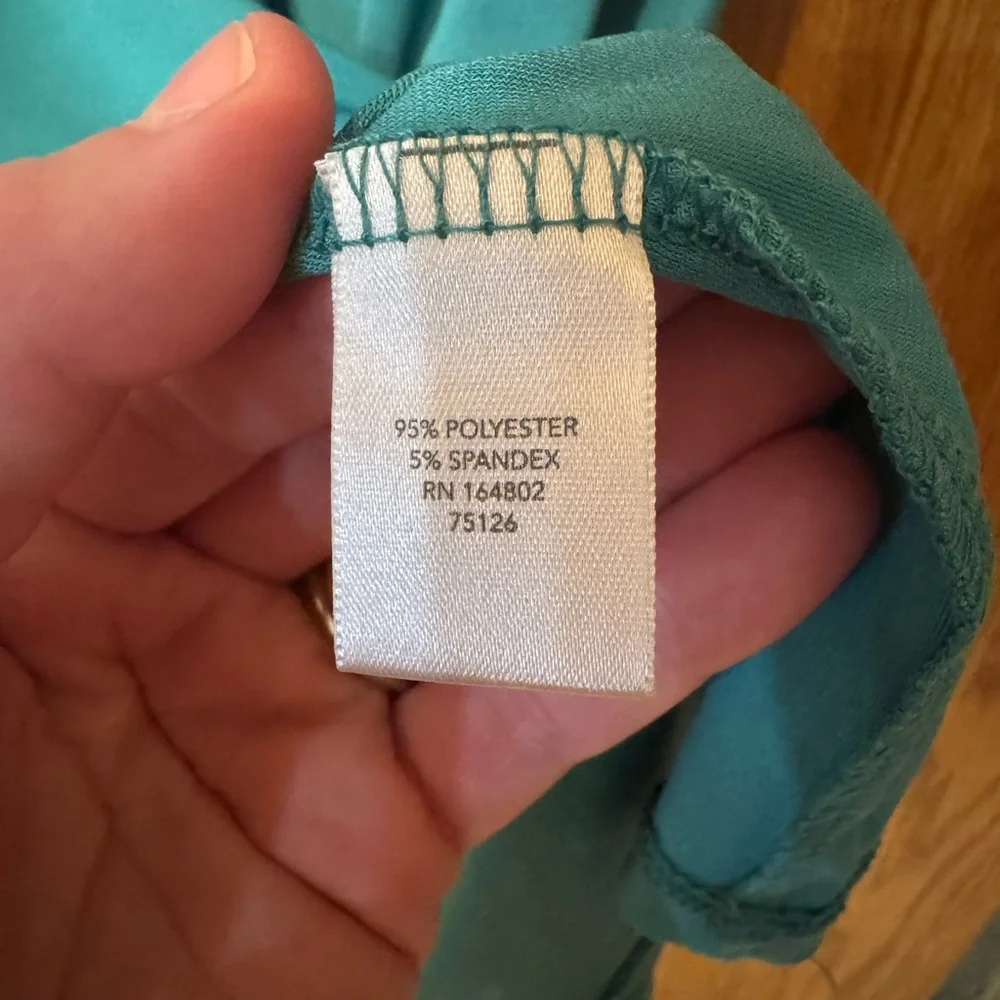 NWT Teal T-shirt Dress - Picture 5 of 16